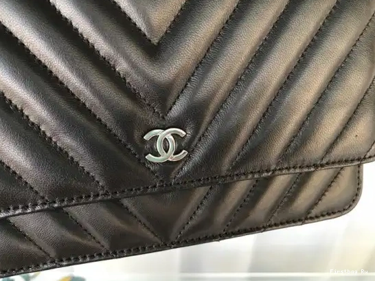 First Bag Ru Lambskin Gold Silver Flap With   CHANEL Bag Hardware 0621